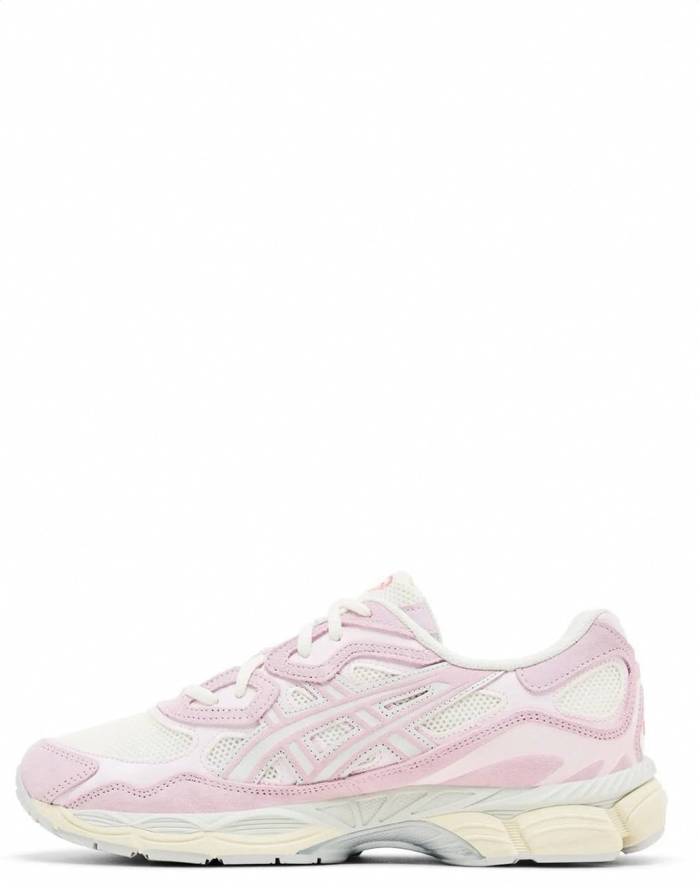 GEL-NYC Light Pink Suede & Mesh Sneakers