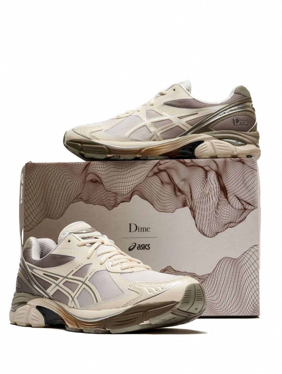 Dime GT-2160 “Arctic Wolf” Gradient Mesh Sneakers