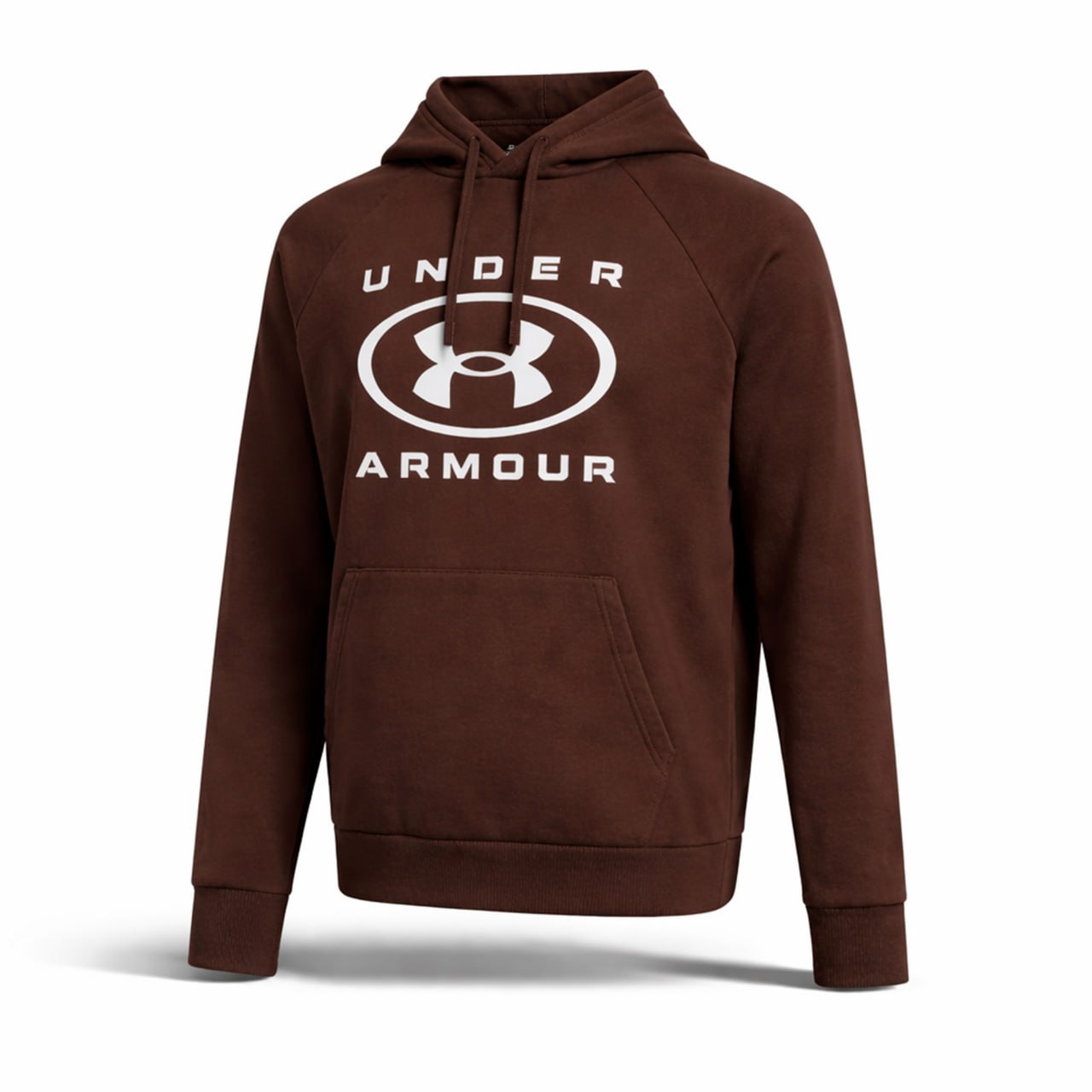 Men’s Rival Fleece Logo Hoodie – Brown