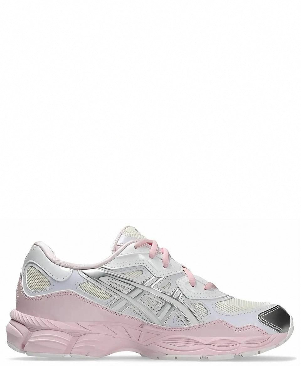 Gel-NYC Kicki Yang Zhang Pink Cream Silver Sneakers