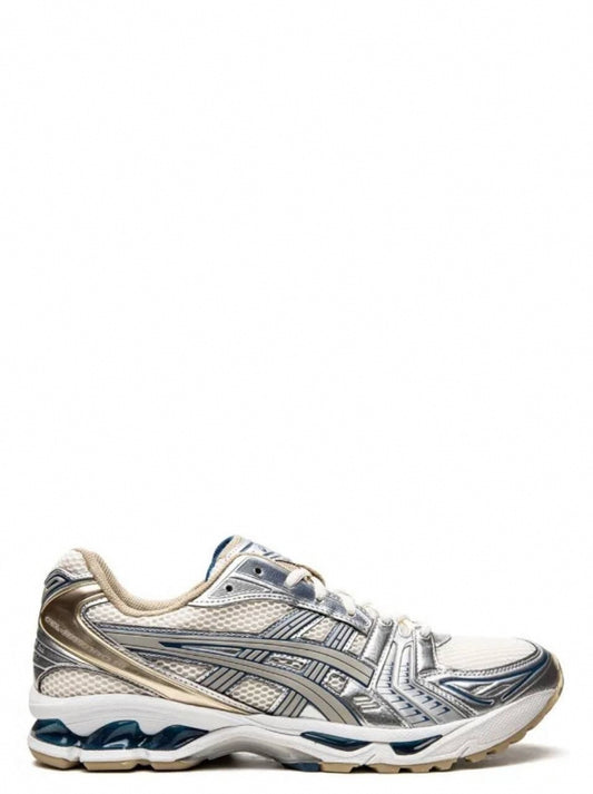 GEL-Kayano Silver Metallic Mesh Sneakers