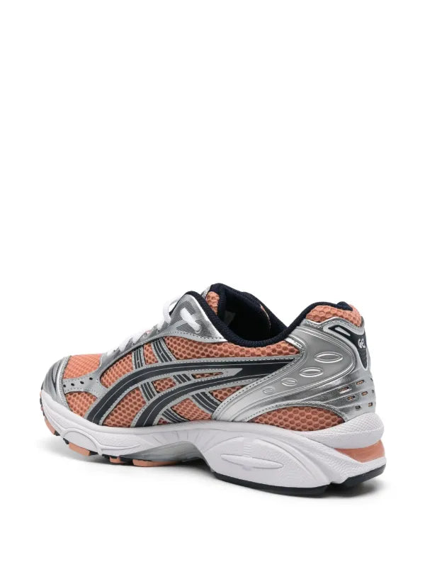 GEL-Kayano 14 Light Orange Mesh & Leather Sneakers