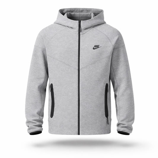 Men’s Tech Fleece Full-Zip Hoodie – Grey