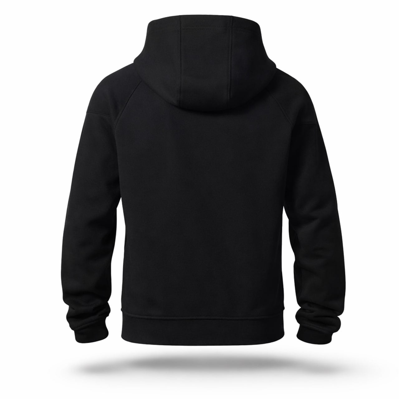 Men’s Tech Fleece Full-Zip Hoodie – Black (Premium Edition)