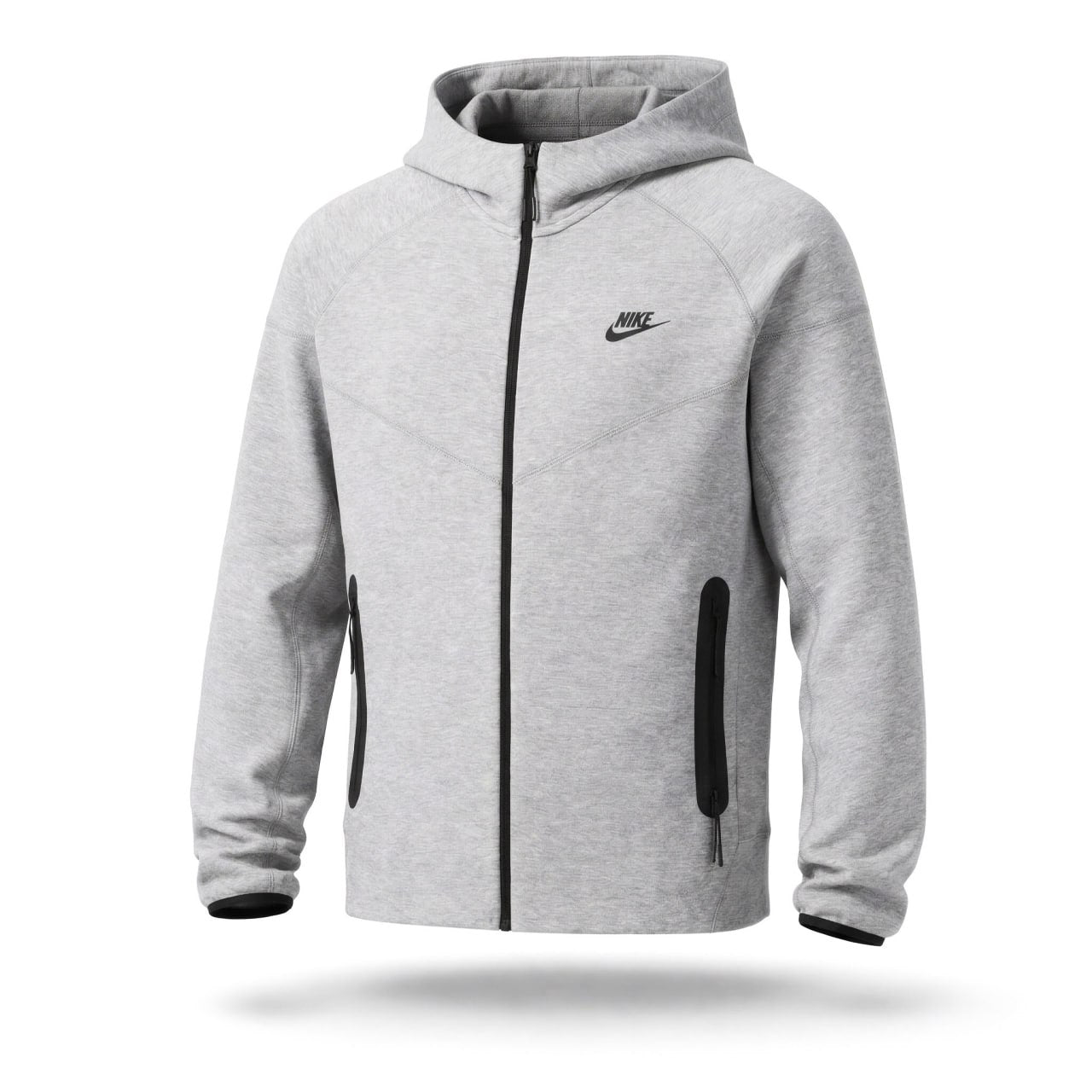 Men’s Tech Fleece Full-Zip Hoodie – Grey