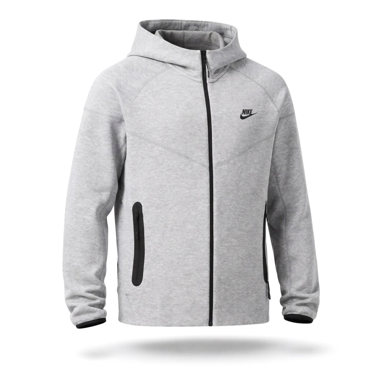 Men’s Tech Fleece Full-Zip Hoodie – Grey